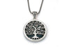 Samuel B. PENDANT Tree Of Life Pendant- Black Shell Black Shell