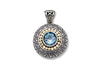 Samuel B PENDANT Tribe Pendant Blue Topaz
