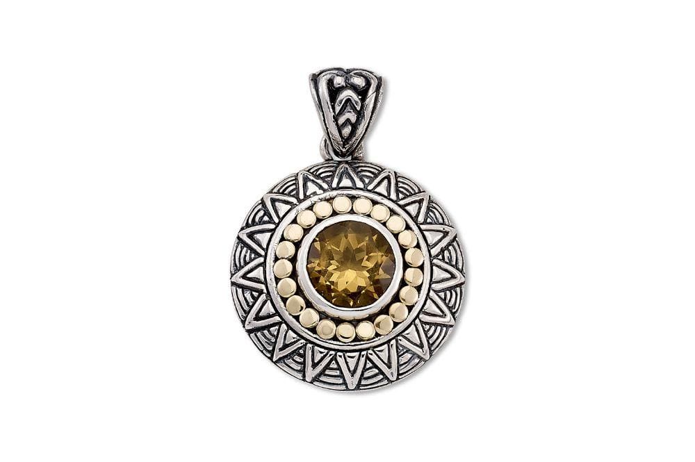 Samuel B. PENDANT Tribe Pendant- Citrine Citrine