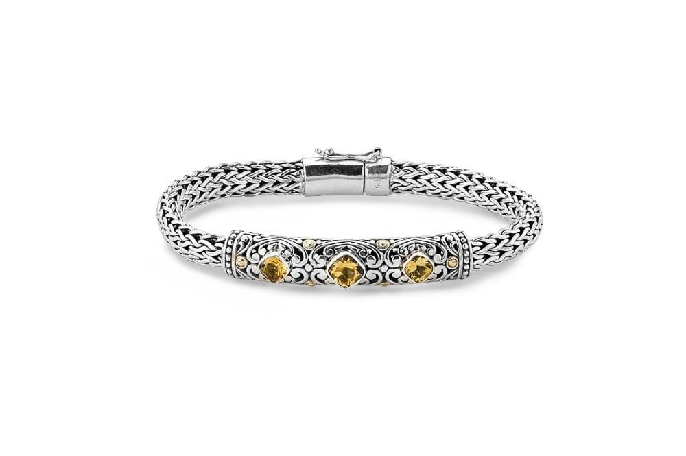 Samuel B. BRACELET Trilang Bracelet- Citrine Citrine / 5"