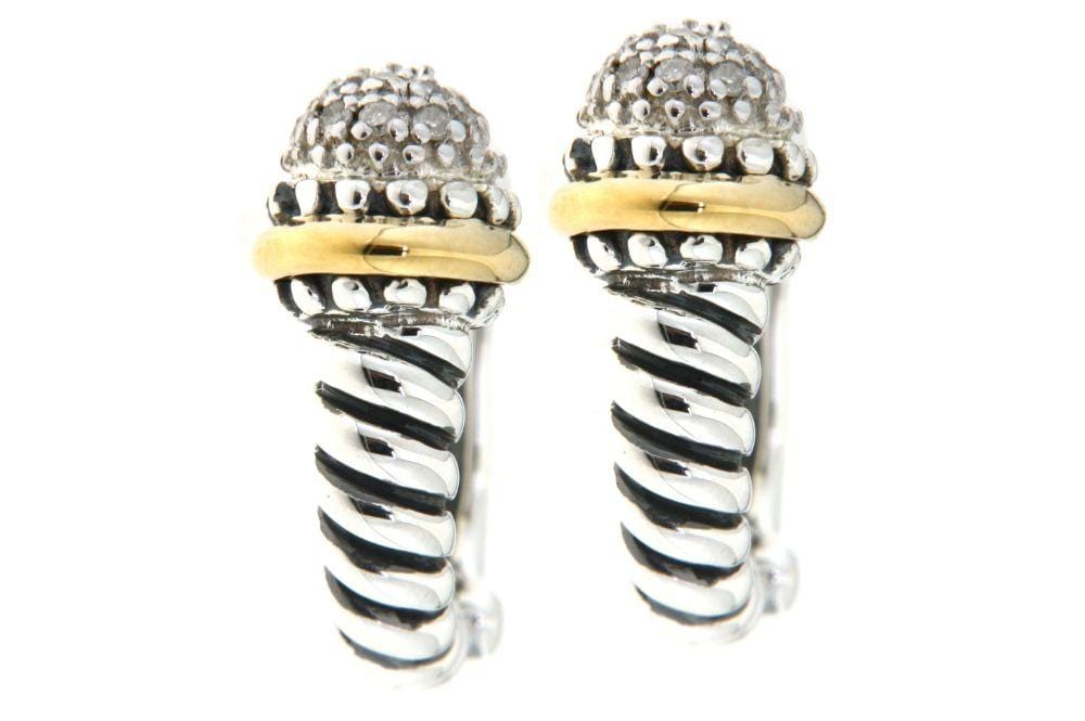 Samuel B EARRING Tuban Earrings Diamond