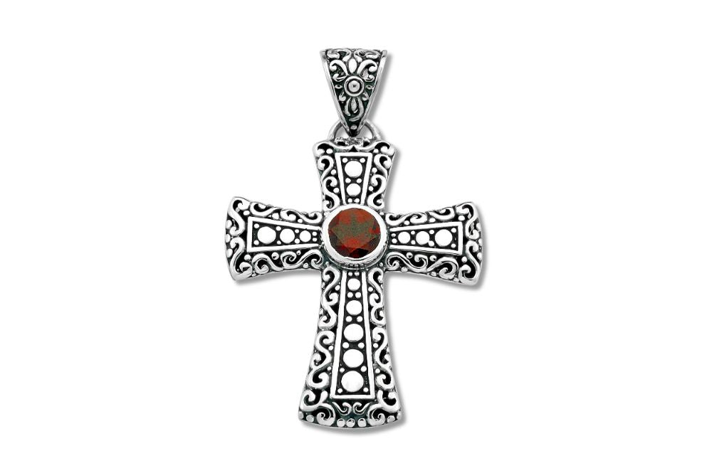 Tujuh Pendant- Garnet
