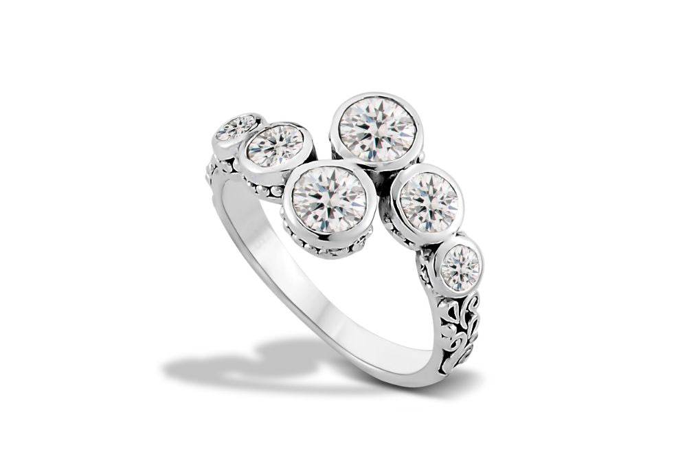 Tarutung Ring- White Topaz