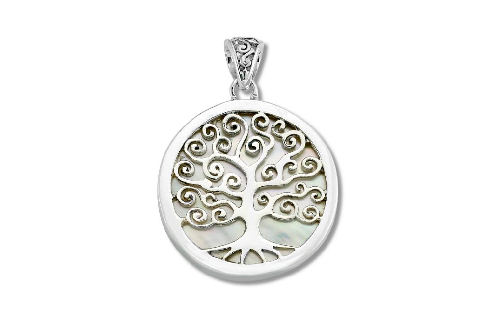 Tree Of Life Pendant- Mother of Pearl