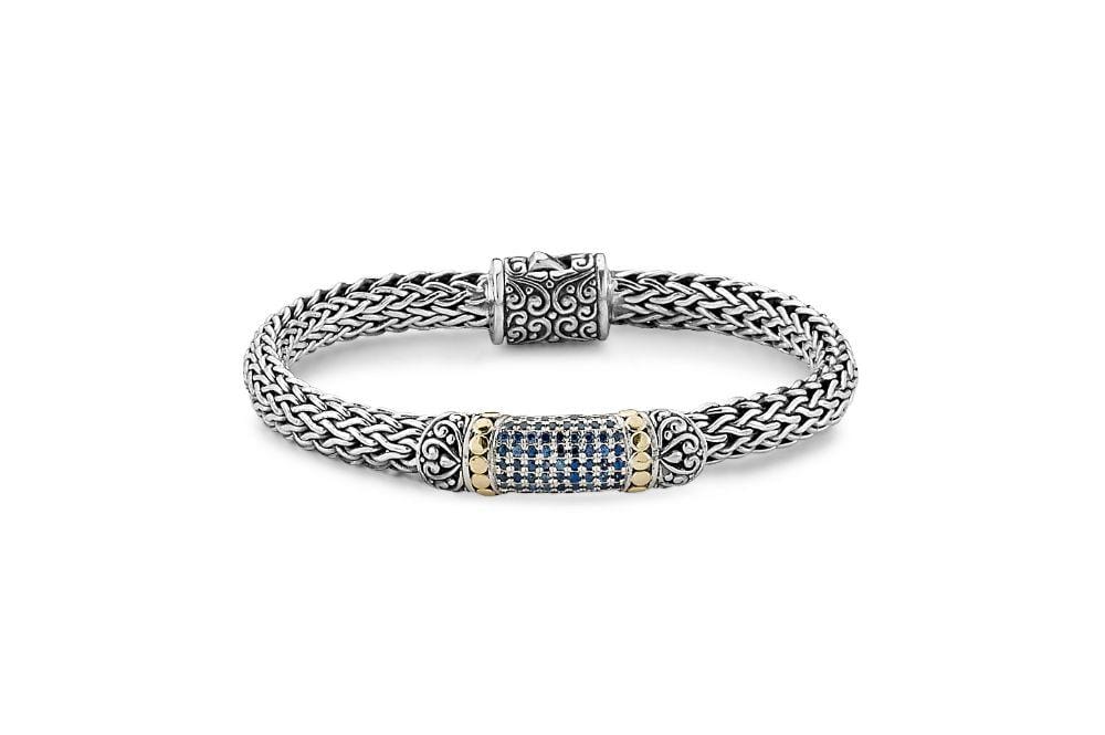 Samuel B. BRACELET Ubud Bracelet- Blue Topaz