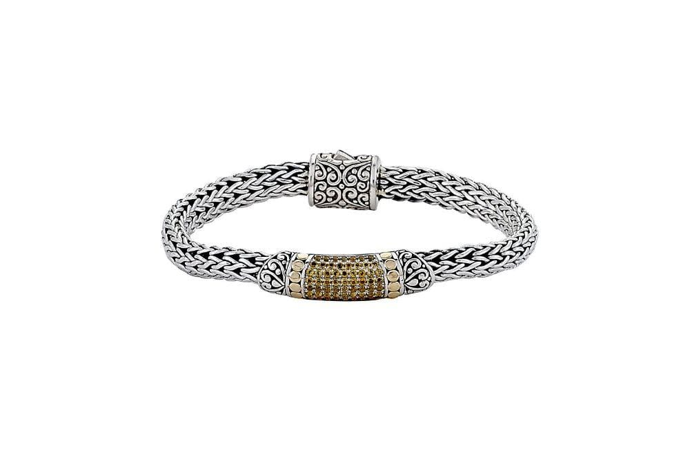 Samuel B. BRACELET Ubud Bracelet- Citrine Citrine / 5.5"