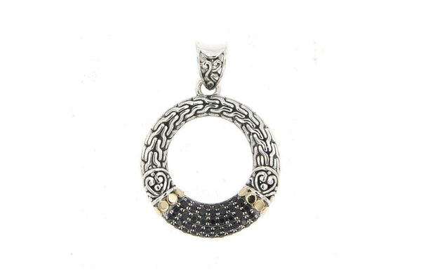 Samuel B. PENDANT Ubud Pendant- Black Spinel Black Spinel