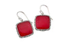 Samuel B. EARRING Ventana Earrings- Coral Coral