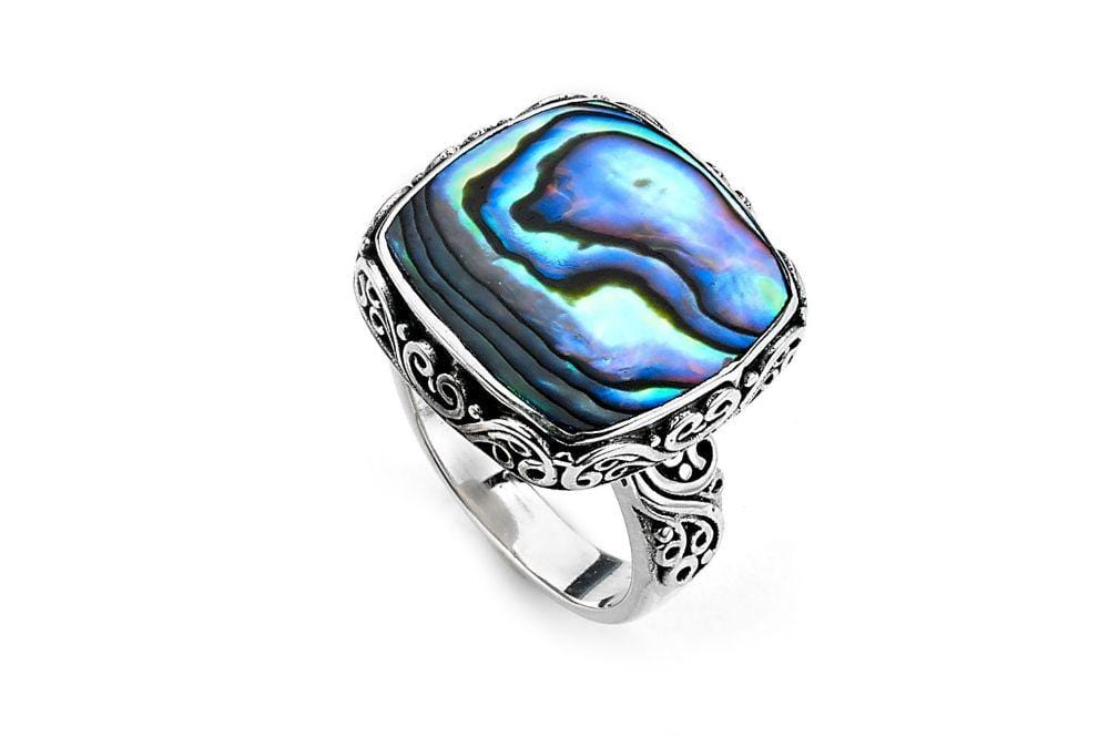 Samuel B. RING Wander Ring- Paua Paua / 5