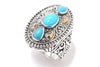 Samuel B. RING Zenith Ring Sleeping Beauty Turquoise / 5