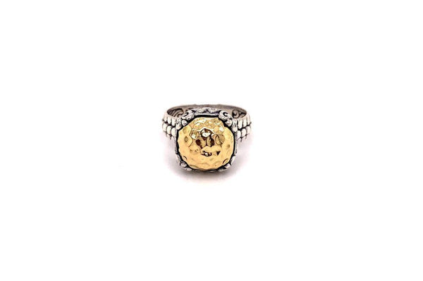Lider Ring- Silver And Gold