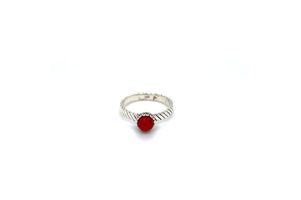 Comet Ring- Coral