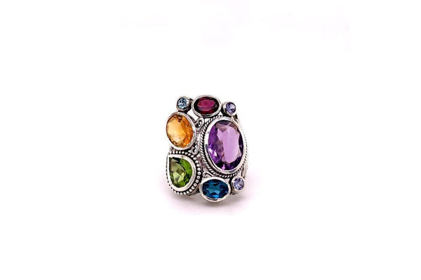 Madeira Ring- Multi Gemstones