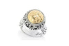 Samuel B. RING Alba Ring Silver And Gold / 5