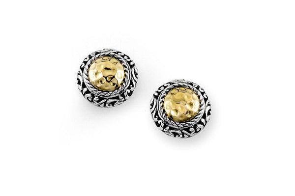Samuel B. EARRING Alba Studs Silver And Gold
