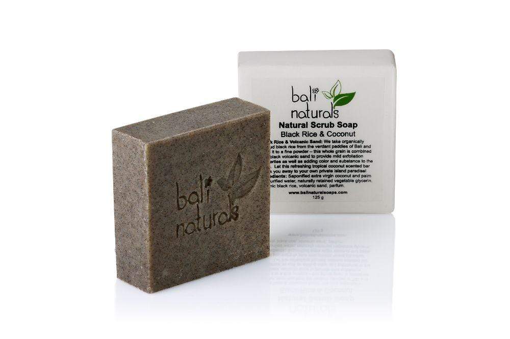 Bali Naturals SOAP Natural Scrub Soap- Black Rice & Coconut