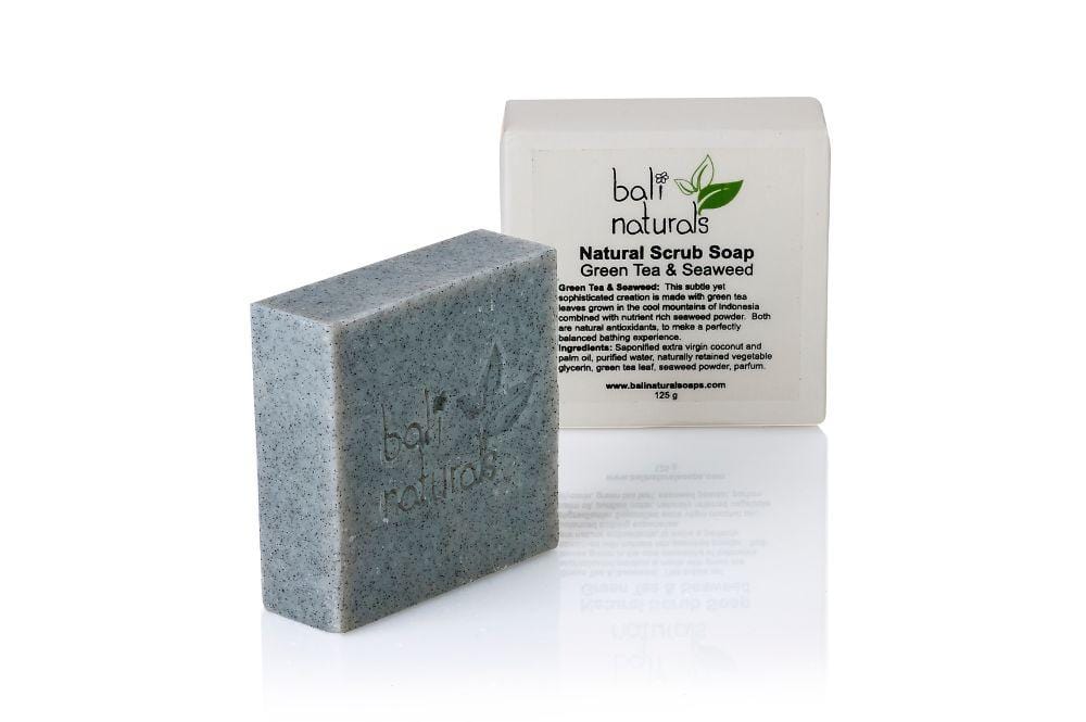 Bali Naturals SOAP Natural Scrub Soap- Green Tea & Seaweed