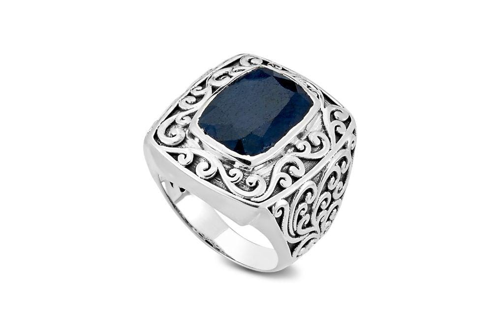 Samuel B. RING Chloe Ring Blue Sapphire / 5