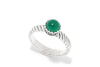 Samuel B. RING Comet Ring Green Onyx / 5