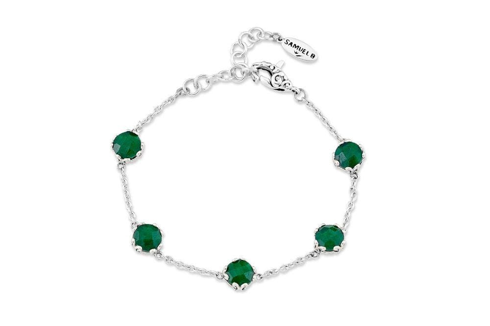 Samuel B. BRACELET Glow Bracelet- Emerald Emerald