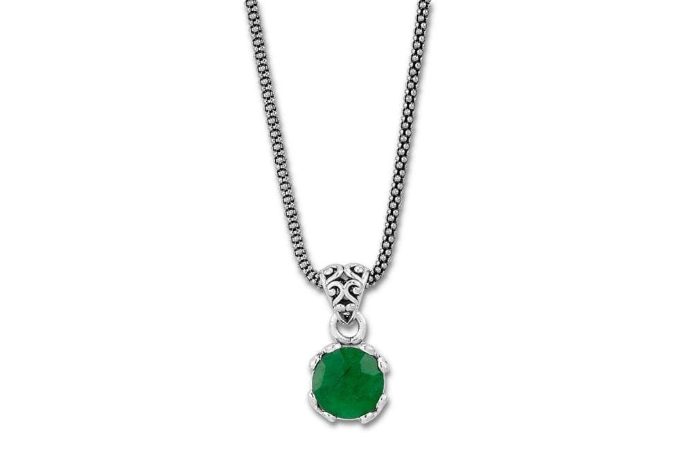 Samuel B. NECKLACE Glow Necklace- Emerald Emerald