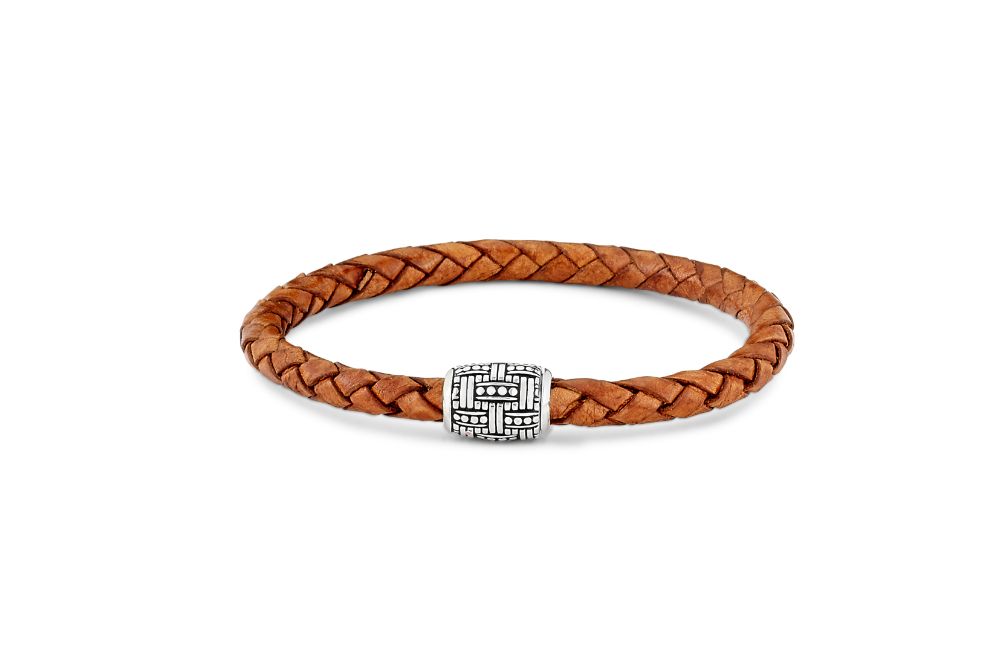 Lewotolo Bracelet- Brown Leather