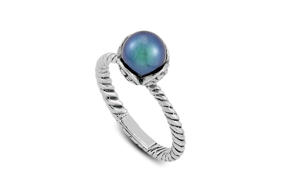 Lurus Ring- Blue Pearl