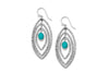 Samuel B. EARRING Samaya Earrings- Turquoise Turquoise