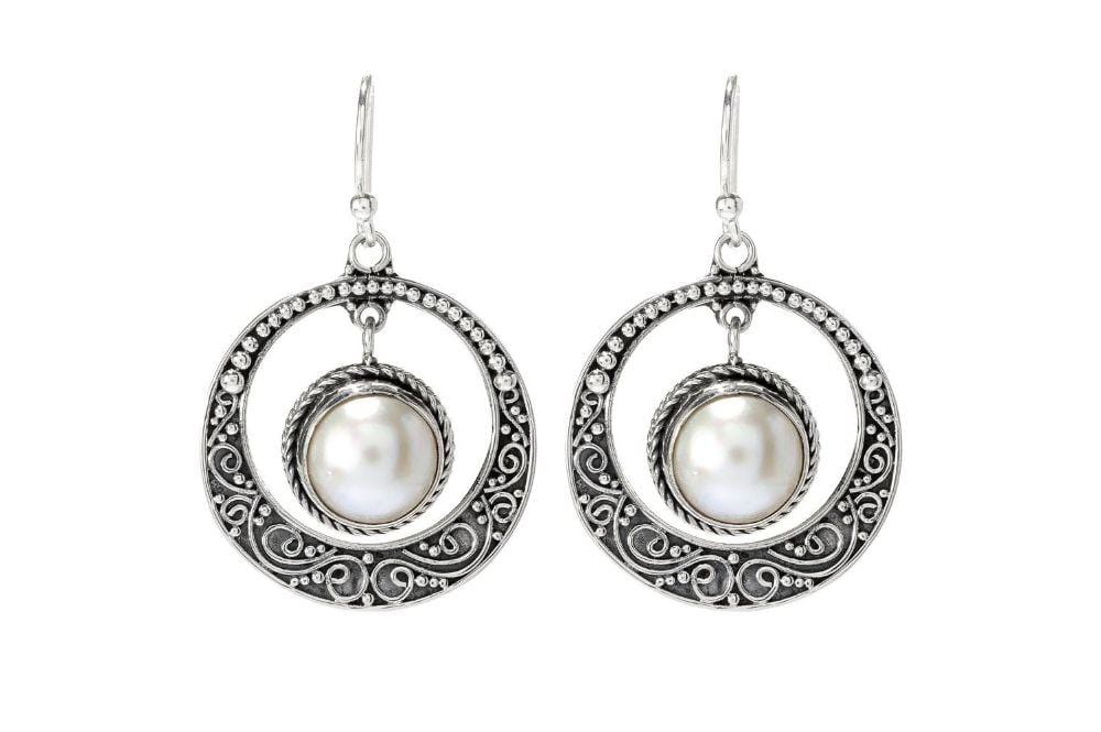 Samuel B. EARRING Serra Earrings- White Pearl White Pearl