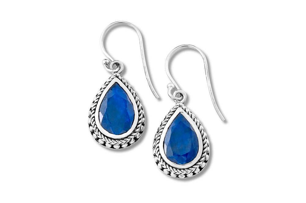 Sempu Earrings- Sapphire